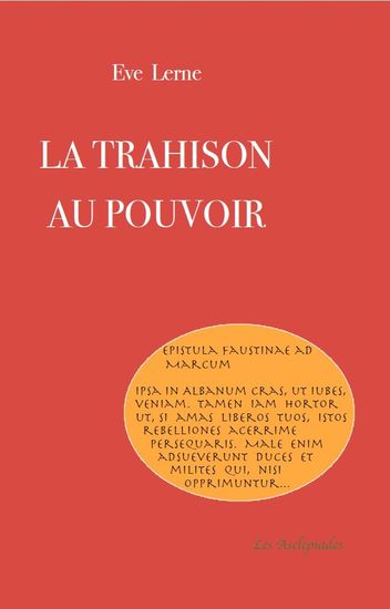 Couverture de La trahison au pouvoir